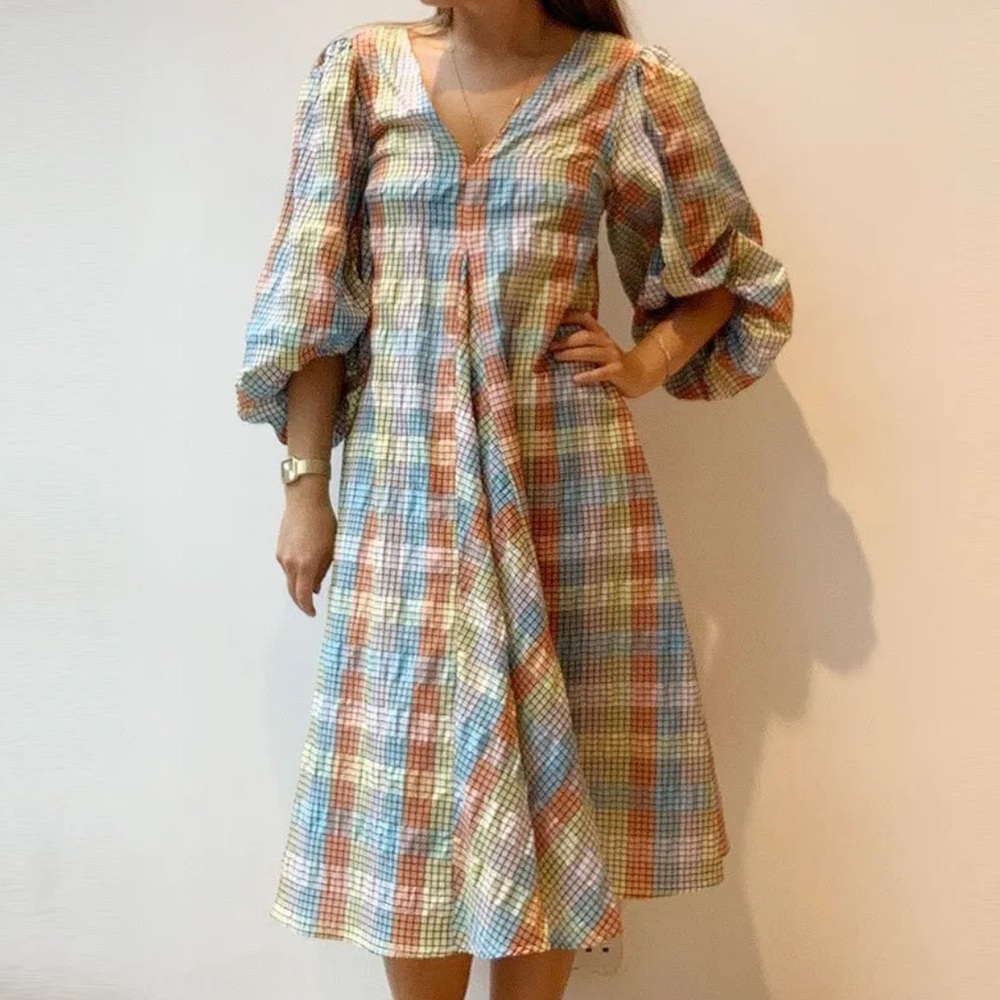 Ganni Multi-Color Dress - Picture 5 of 7